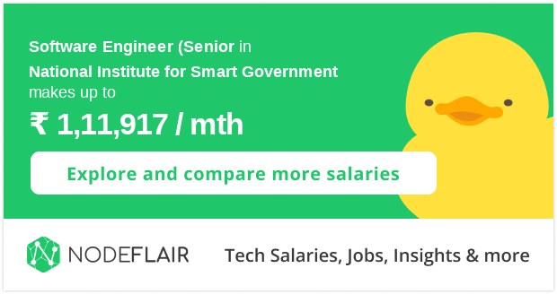 National Institute for Smart Government Software Engineer NodeFlair